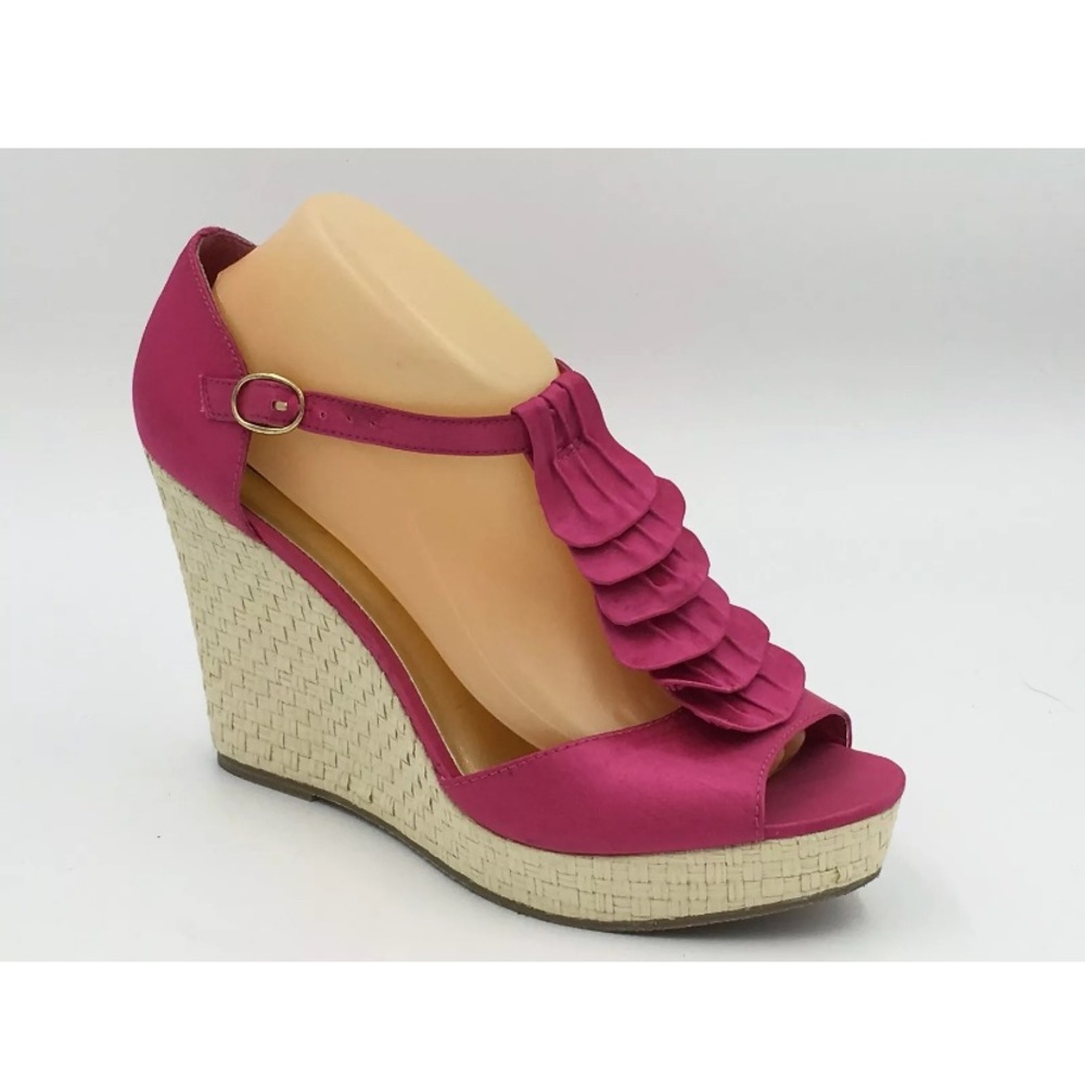 Steven Madden Hot Pink Wedges